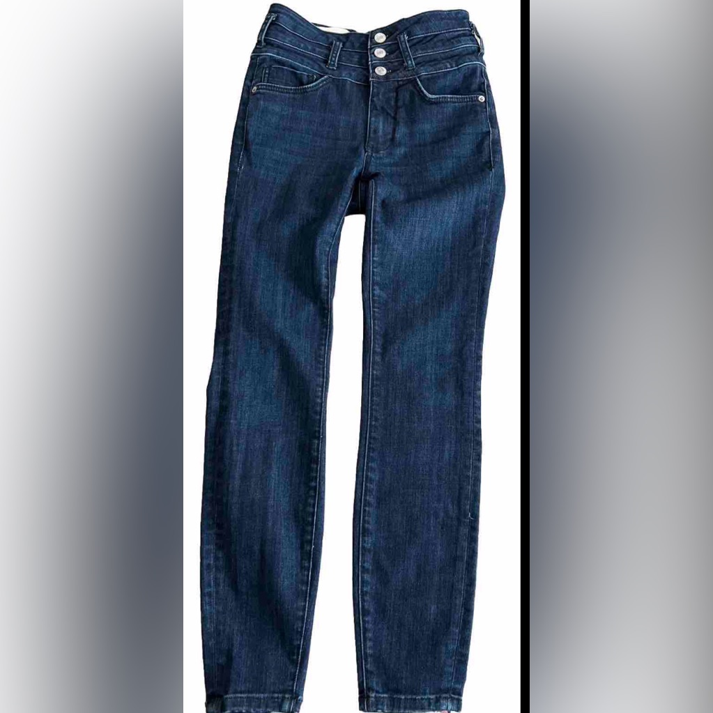 Pilcro Anthropologie High Rise Skinny Denim Ankle Jeans Women’s Size 25 27x28